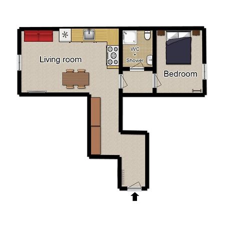 Modern Apartment Charvatova Прага Екстериор снимка